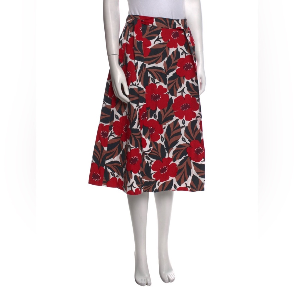 Kate Spade New York Floral Print Knee-Length Skirt, Size: US 6